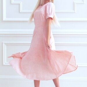 Rachel Parcell pink midi dress